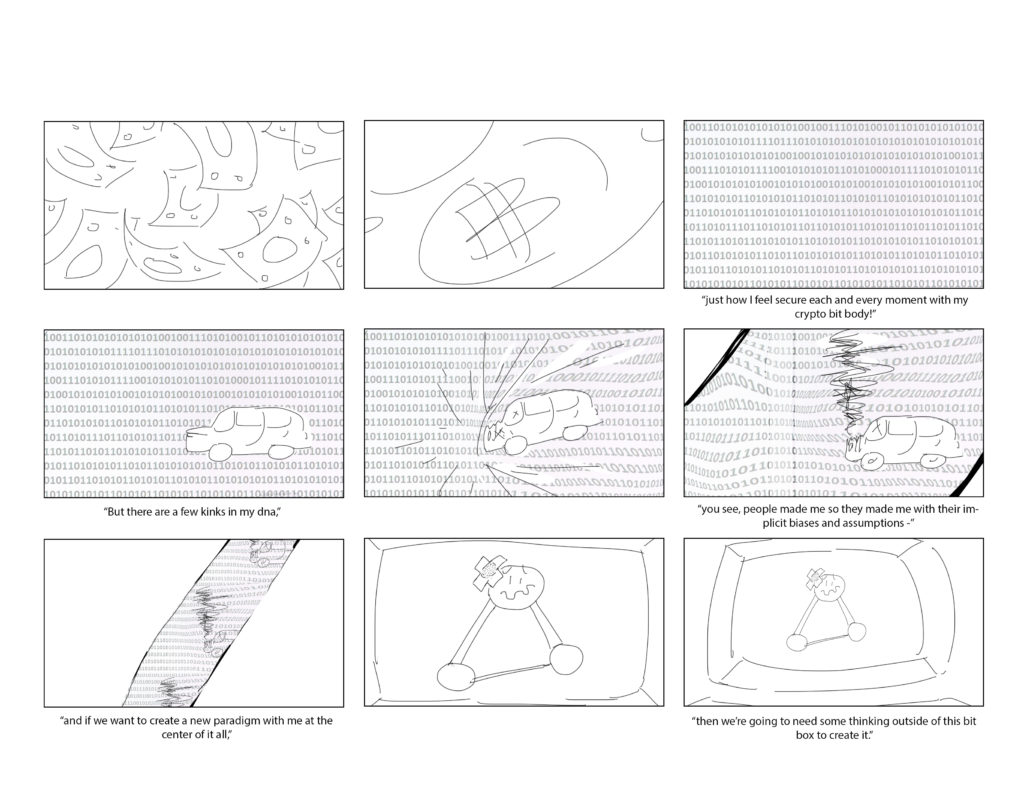 Storyboard Animation Blockchain