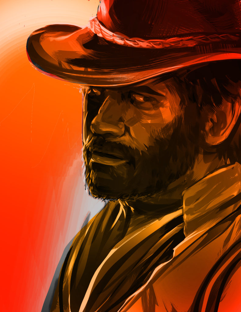 red dead redemption sketch